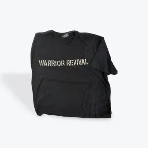 Black T-Shirts w/ Camo Lettering