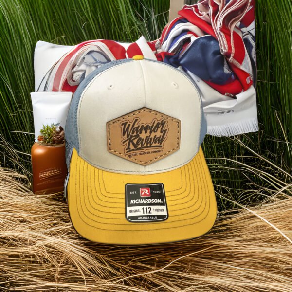 Yellow & White Trucker Hat